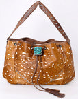 American Darling Bucket Hair on Genuine Leather Western Women Bag Handbag Purse | Travel Bags College Casual