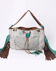 American Darling Hobo Hair-On Genuine Leather Women Bag Western Handbag Purse
