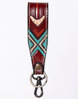 American Darling Hand Tooled Genuine Leather Handle Strap for Wristlet Bag Phone Wrist Keychain Wallet Purse Clutch Cellphone