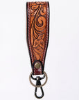 American Darling ADWSF126K Hand Tooled Genuine Leather Handle Strap For Wristlet Bags