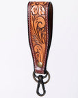 American Darling ADWSF126K Hand Tooled Genuine Leather Handle Strap For Wristlet Bags