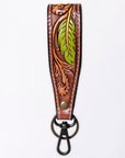 American Darling Hand Tooled Genuine Leather Handle Strap for Wristlet Bag Phone Wrist Keychain Wallet Purse Clutch Cellphone