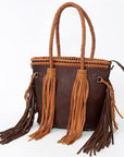 American Darling ADBGD147A Tote Genuine Leather Women Bag Western Handbag Purse