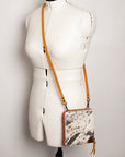 American Darling Hair On Genuine Leather Women Bag Western Handbag Purse