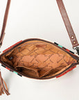 ADBG936A American Darling Saddle Blanket Genuine Leather Women Bag Western Handbag Purse