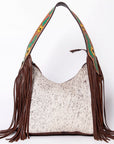 American Darling Hobo Hand Tooled Hair-On Genuine Leather Women Bag Western Handbag Purse