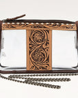 ADBGZ655 American Darling Hand Tooled Genuine Leather Women Bag Western Handbag Purse