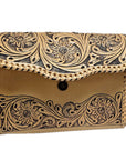 American Darling ADBGZ657 Wallet Hand Tooled Genuine Leather Women Bag Western Handbag Purse