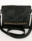 Never Mind Nmbgm123D Cross Body I Vintage Handmade Genuine Cowhide Leather Women Bag Western Handbag Purse