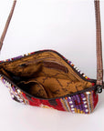 American Darling Cross Body Saddle Blanket Genuine Leather women bag western handbag purse