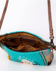 American Darling Cross Body Saddle Blanket Genuine Leather women bag western handbag purse