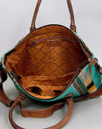 American Darling Tote Saddle Blanket Genuine Leather women bag western handbag purse