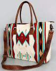American Darling Tote Saddle Blanket Genuine Leather women bag western handbag purse