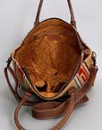 American Darling Tote Saddle Blanket Genuine Leather women bag western handbag purse