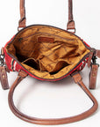 American Darling Tote Saddle Blanket Genuine Leather women bag western handbag purse