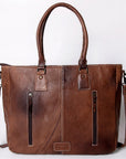 American Darling Tote Saddle Blanket Genuine Leather women bag western handbag purse
