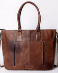 American Darling Tote Saddle Blanket Genuine Leather women bag western handbag purse