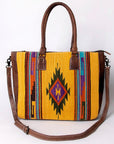American Darling Tote Saddle Blanket Genuine Leather women bag western handbag purse