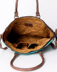 American Darling Tote Saddle Blanket Genuine Leather women bag western handbag purse