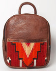 American Darling Backpack Saddle Blanket Genuine Leather women bag western handbag purse