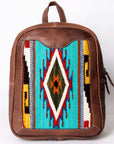 American Darling Backpack Saddle Blanket Genuine Leather women bag western handbag purse