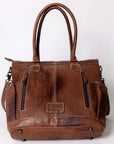 American Darling Tote Saddle Blanket Genuine Leather women bag western handbag purse