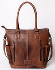 American Darling Tote Saddle Blanket Genuine Leather women bag western handbag purse