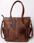 American Darling Tote Saddle Blanket Genuine Leather women bag western handbag purse