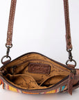 American Darling Cross Body Saddle Blanket Genuine Leather women bag western handbag purse