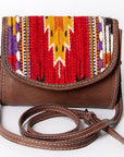 American Darling Messenger Saddle Blanket Genuine Leather women bag western handbag purse
