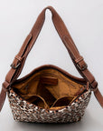 American Darling ADBG1018A Hobo Hair-On Genuine Leather women bag western handbag purse