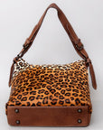 American Darling ADBG1018A Hobo Hair-On Genuine Leather women bag western handbag purse