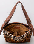 American Darling ADBG1018A Hobo Hair-On Genuine Leather women bag western handbag purse