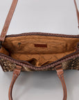American Darling ADBG1019A Tote Hair On Genuine Leather women bag western handbag purse