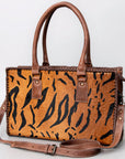 American Darling ADBG1019A Tote Hair On Genuine Leather women bag western handbag purse