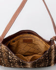 American Darling ADBG1020A Hobo Hair-On Genuine Leather women bag western handbag purse