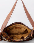 American Darling ADBG1020A Hobo Hair-On Genuine Leather women bag western handbag purse