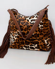 American Darling ADBG1020A Hobo Hair-On Genuine Leather women bag western handbag purse