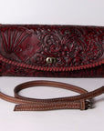 American Darling Wallet Hand Tooled Genuine Leather women bag western handbag purse