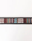 HILASON Hand-Tooled Leather Western Belt Unisex