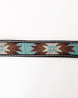 HILASON Hand-Tooled Leather Western Belt Unisex