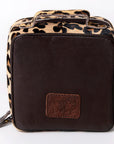American Darling Jewelry Case Hair-On Genuine Leather Women Bag Western Handbag Purse