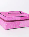 American Darling ADBGA315B Jewelry Case Hair-On Genuine Leather Women Bag Western Handbag Purse