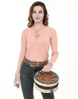 American Darling ADBGA317 Jewelry Case Hand Tooled Hair-On Genuine Leather Women Bag Western Handbag Purse