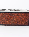 American Darling Jewelry Case Hair-On Genuine Leather Women Bag Western Handbag Purse