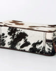 American Darling Jewelry Case Hair-On Genuine Leather Women Bag Western Handbag Purse