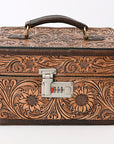 American Darling Hand Tooled Hair On Genuine Leather Women Bag Western Handbag Purse