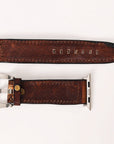 American Darling Beautifully Hand Tooled Genuine American Leather I watch Strap Men and Women Unisex