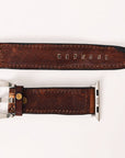 American Darling Floral Hand Tooled I watch Men Women Genuine Leather