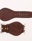 American Darling Floral Hand Tooled I watch Men Women Genuine Leather